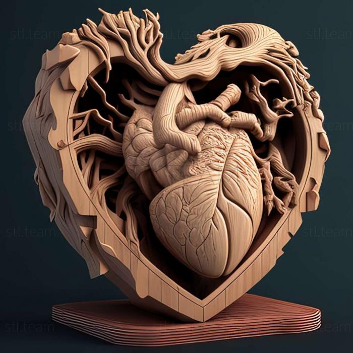 3D модель Игра Где мое сердце (STL)